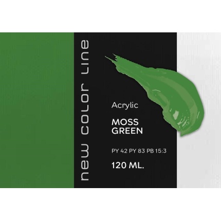 New Color Line 120 ml - Moss Green