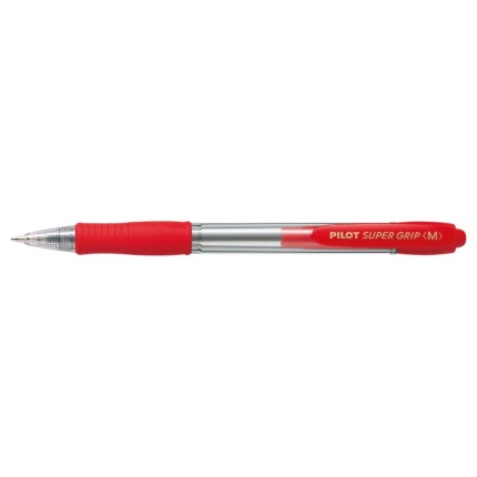 PILOT SUPER GRIP M - RØD