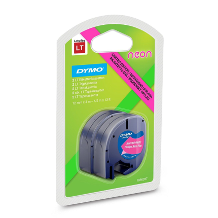 LETRATAG NEONTAPE 2 PAK PINK/GRØN