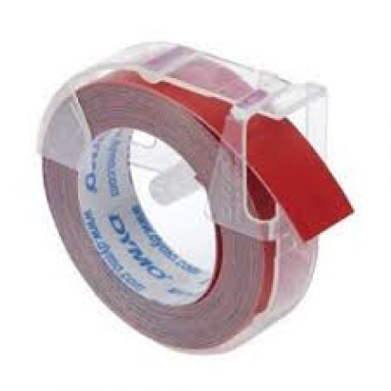 DYMO 3D TAPE, 9MM X 3M RØD - 524702