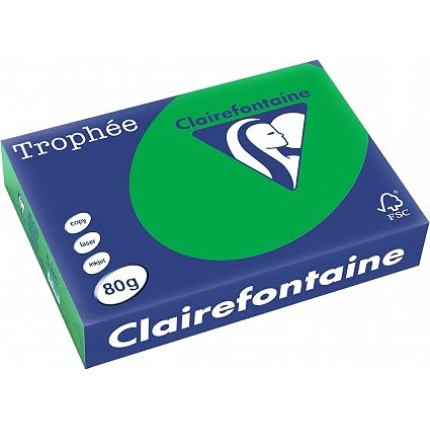 KOPIPAPIR A4 80 G. 500 ARK - GRÆSGRØN