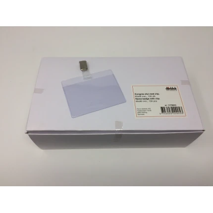 KONGRES ETUI 60 X 90 MED CLIP