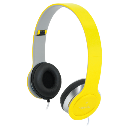 HEADSET STEREO  M/ MICROPHONE GUL