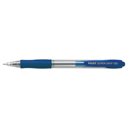 PILOT SUPER GRIP M - BLÅ (SKAFFEVARE)