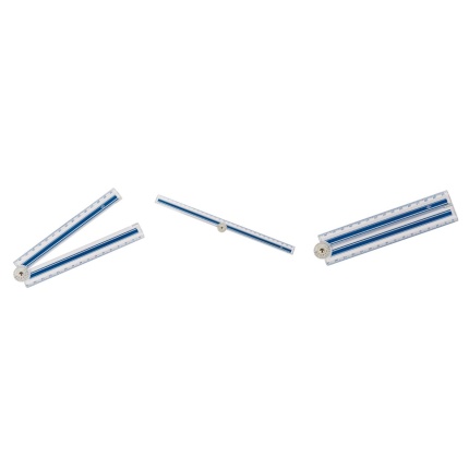FOLDBAR LINIAL FRA 15 CM TIL 30 CM