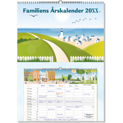 FAMILIENS ÅRSKALENDER 2027 - A4