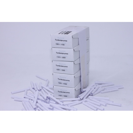 Tombolanumre 1001-1500 - HVID