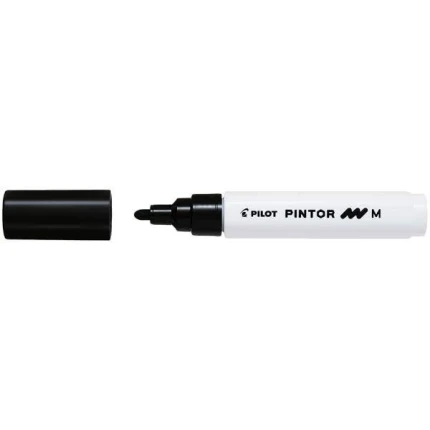 PILOT PINTOR - MEDIUM - SORT - SKAFFEVARE