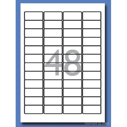 KOPI&LASER - 48x24mm/100 STK./48 DLW1736
