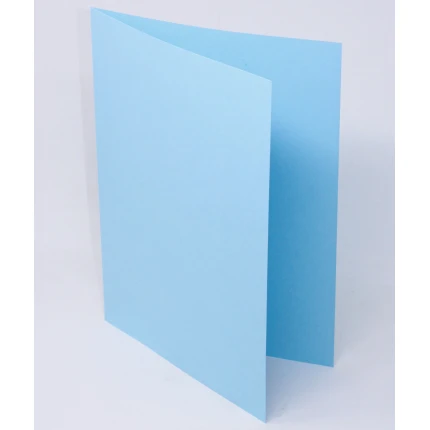 Mappe DKF-300 (320g FSC), Folio - BLÅ