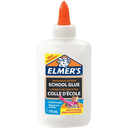 SLIM TILBEHØR - ELMER´S LIM 118 ML - HVID