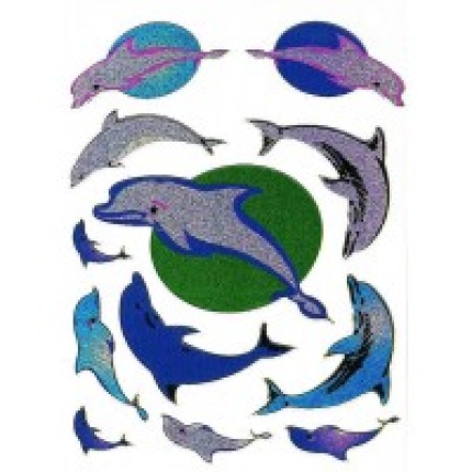 STICKERS DELFINER