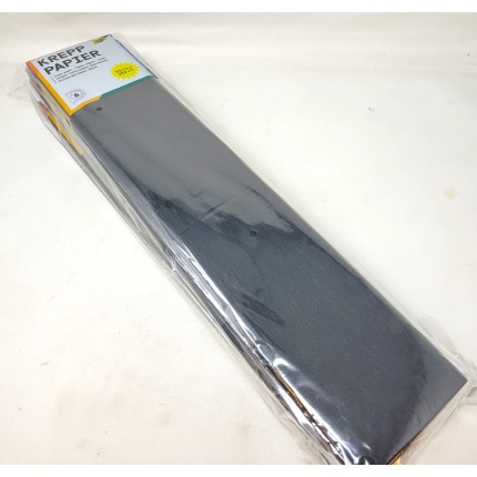 CREPEPAPIR SORT  50x250CM 28G (822199)
