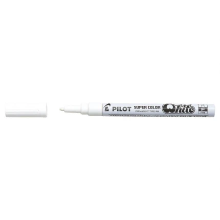 PILOT SUPER COLOR HVID F (SKAFFEVARE)