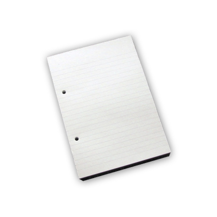 STANDARDBLOK A5 - LINJERET (2 STK) CA. 100 BLADE (32)