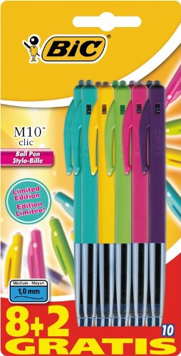 BIC M-10 MEDIUM ULTRA COLOURS  10 STK.