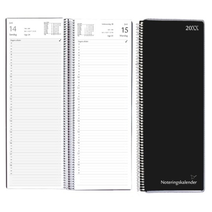 AFTALEKALENDER 2027 -  21 X 29,7 CM  TIL 6 MEDARB