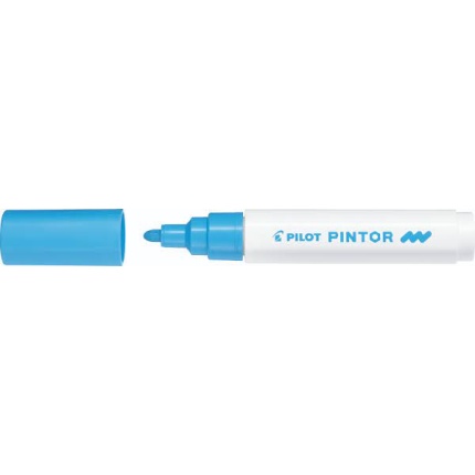 PILOT PINTOR - MEDIUM - LYS BLÅ