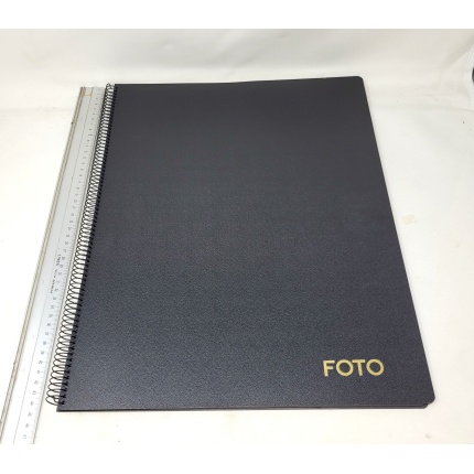 FOTO  A3-25 BLADE - 44,8 x 34CM SORT OMSLAG