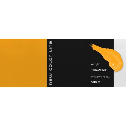 New Color Line 500 ml - Turmeric
