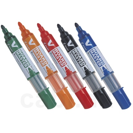PILOT WHITEBOARD PENNE 5 STK ASS. FARVER
