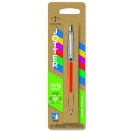 PARKER JOTTER ORGINAL- BALLPEN - ORANGE - BLISTER PAK