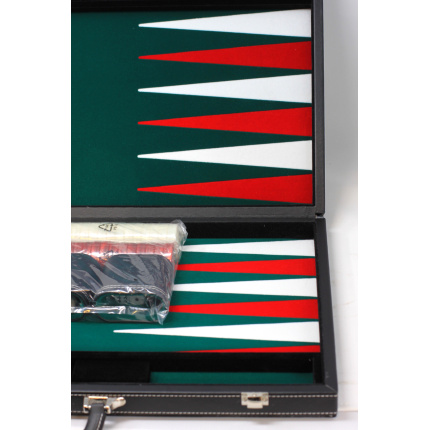 BACKGAMMON - 45x28cm - Sort - TRYKT