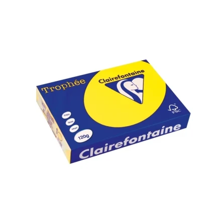 KOPIPAPIR A4 120 G. 250 ARK - GUL (SKAFFEVARE)