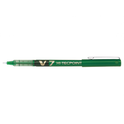 PILOT HI-TECPOINT V7 GRIP grøn