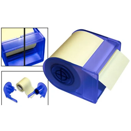 STICKY NOTES ROLL M/DISP. 6CMX10M GUL