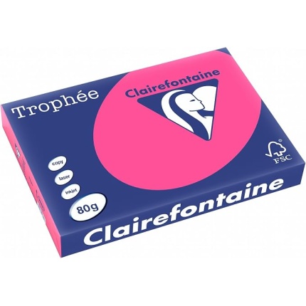 KOPIPAPIR A3 80 G. 500 ARK - NEON PINK