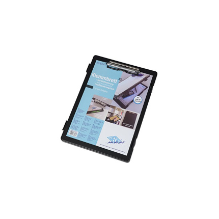 CLIPBOARD M/RUM SLAGFAST - SORT