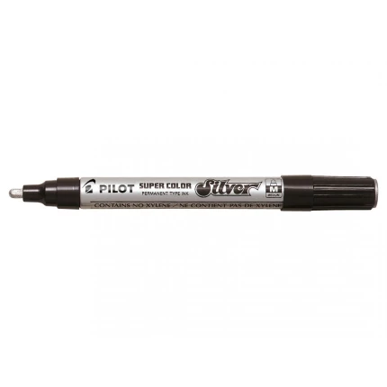 PILOT SUPER COLOR SØLV M.