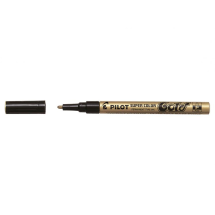 PILOT SUPER COLOR GULD F (SKAFFEVARE)
