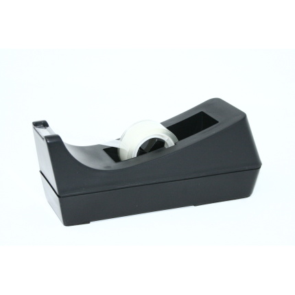 TAPEDISPENSER BORD - LILLE SORT M. 3 RULLER TAPE