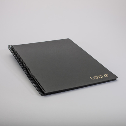 UDKLIP FOLIO -20 SORTE BLADE - 24,4 x 34,2CM