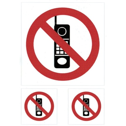 PICTOGRAM MOBILTELEFON FORBUDT