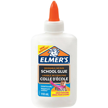SLIM TILBEHØR - ELMER´S LIM 118 ML - HVID