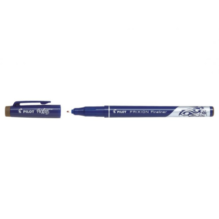 PILOT FRIXION FINELINER - BRUN
