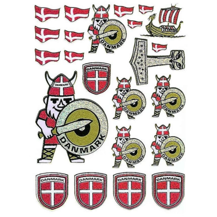STICKERS VIKING / DANNEBROG