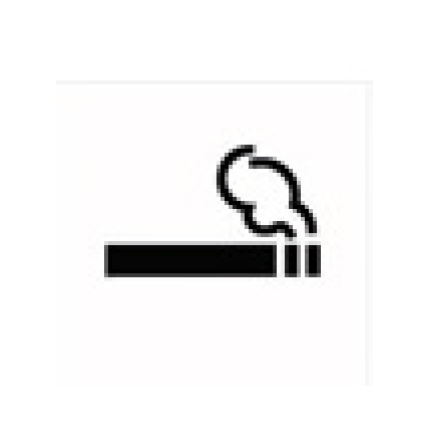 PICTOGRAM RYGNING TILLADT