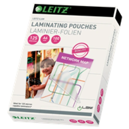 LAMINERINGSLOMME A6 125 MIC - 100 STK. (SKAFFEVARE) !