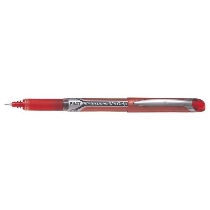 PILOT HI-TECPOINT V5 GRIP RØD