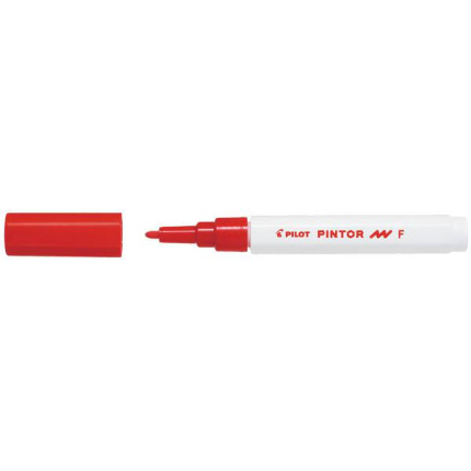 PILOT PINTOR X-FINE RØD SKAFFEVARE