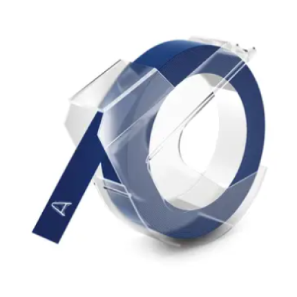 DYMO 3D TAPE, 9MM X 2M, BLÅ - 2 PK.