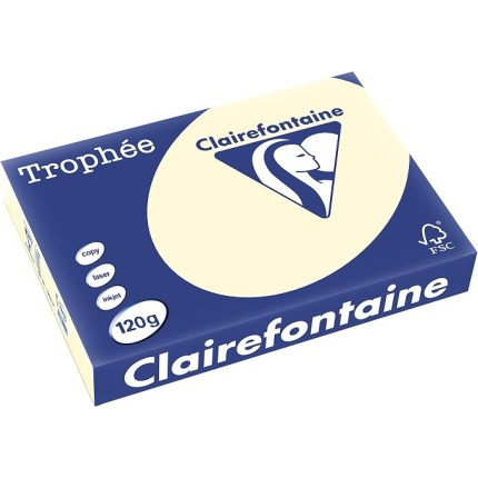 KOPIPAPIR A4 120 G. 250 ARK - CREME
