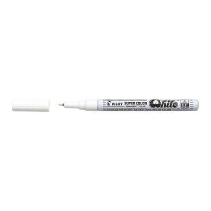 PILOT SUPER COLOR HVID EF (SKAFFEVARE)