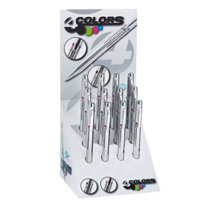 MULTI  ACTION PEN - 12 STK I DISPLAY
