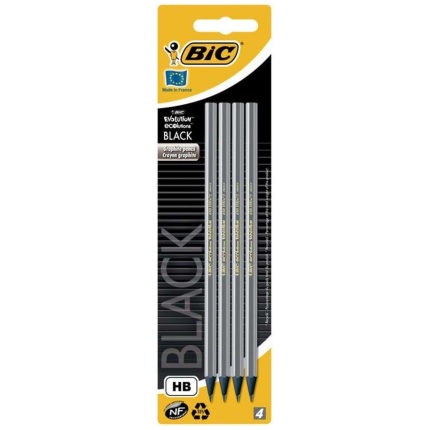 BLYANTER - BIC EVOLUTION "BLACK" (SKAFFEVARE)