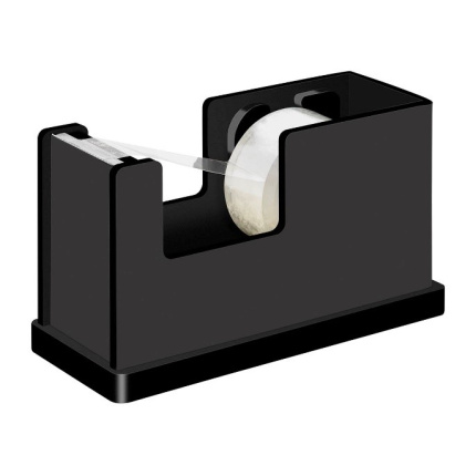 TAPEHOLDER 1.RL "BLACK OFFICE" MAT SORT 11,4x4,4x7